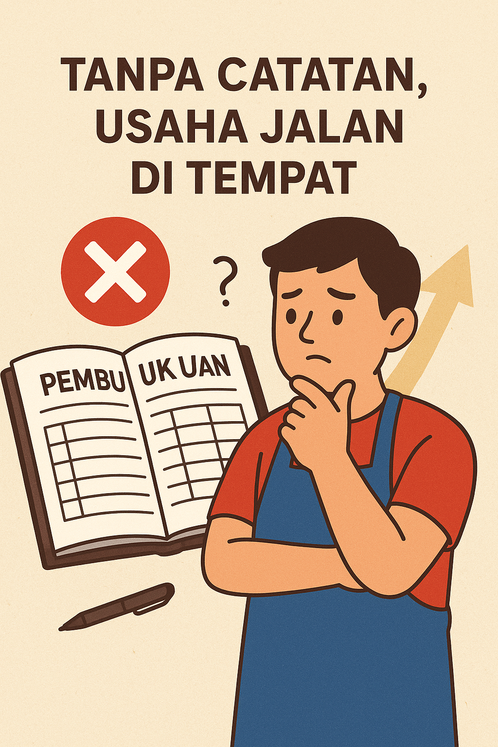 🧾 Tanpa Catatan, Usaha Jalan di Tempat: Pentingnya Pembukuan untuk UMKM