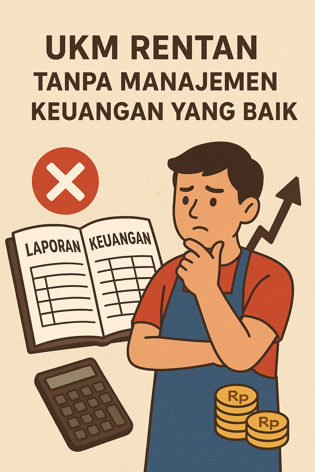 🏦 UKM Rentan Tanpa Manajemen Keuangan yang Baik